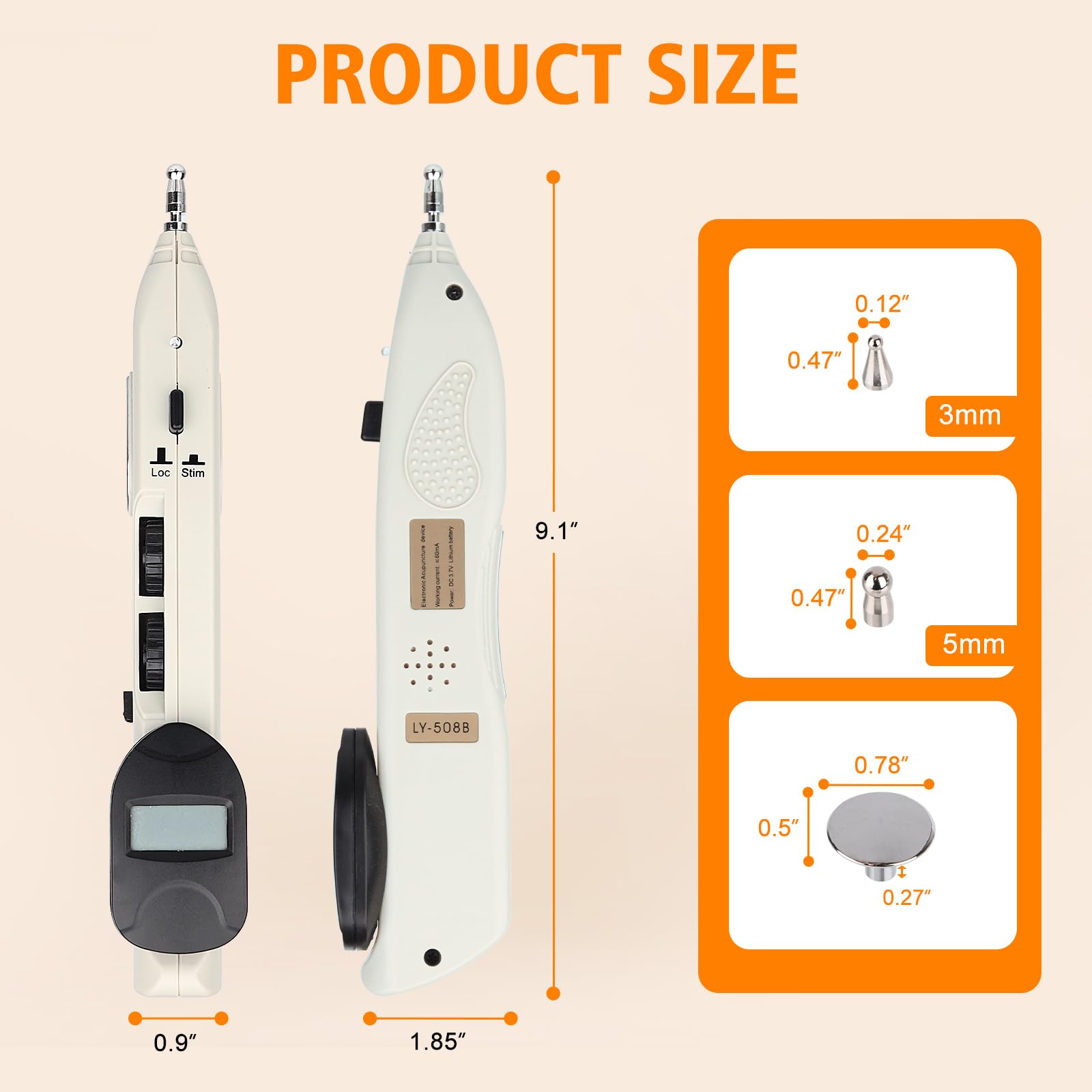 Conception portable et compacte du LY-508B pour usage en déplacement.