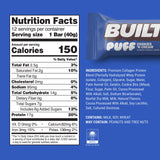 Built Bar Puffs Cookies Crème, collation protéinée idéale pour les déplacements.