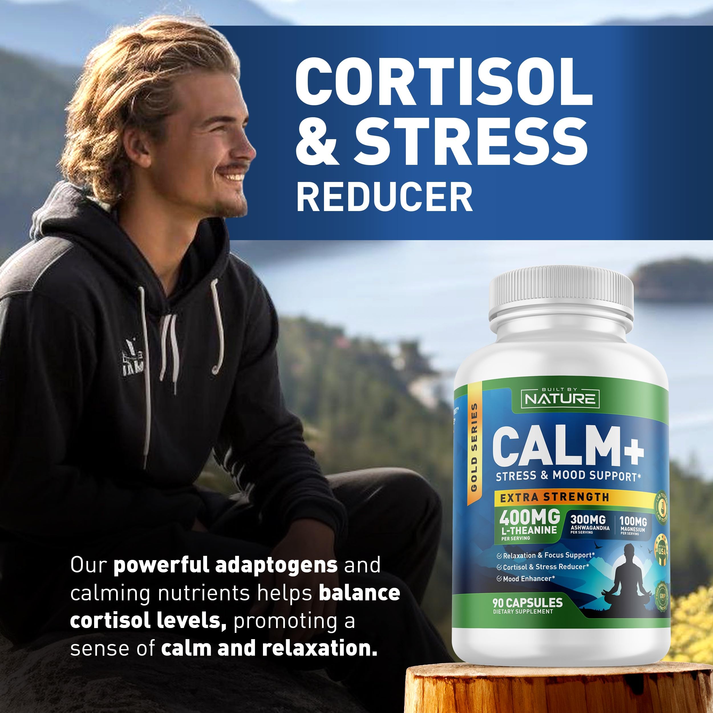 Built by Nature Calm+ – ambiance-apaisante dans votre espace, pour un moment de détente.