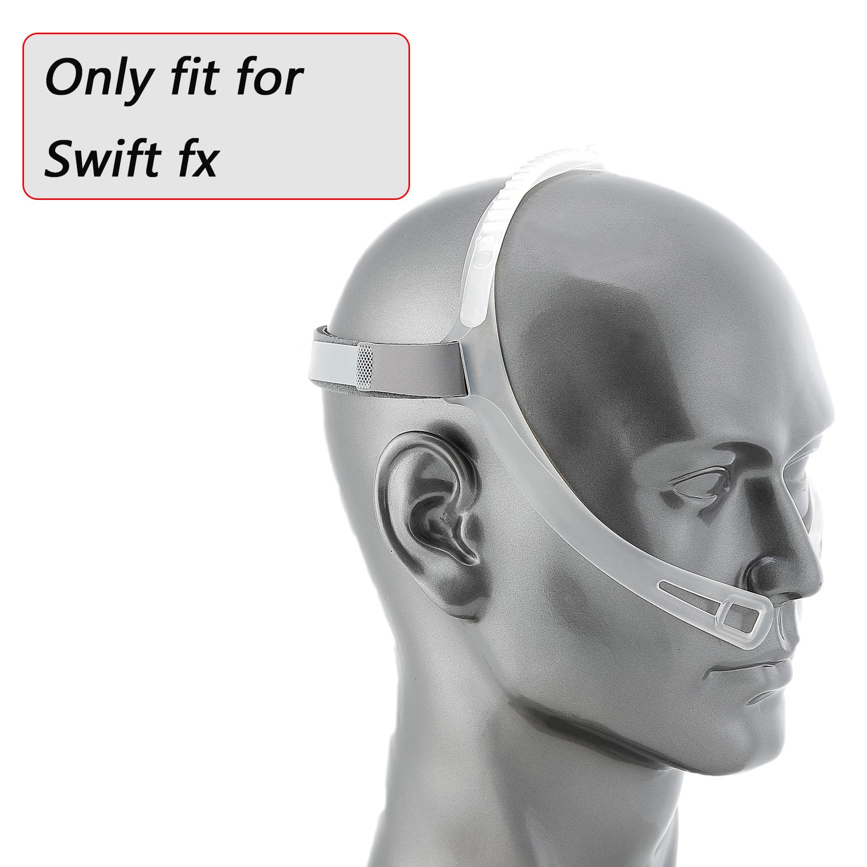 Bukpom Swift FX courroie headgear ajustable avec Velcro et maintien sûr