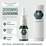 Bulk Essentials Glutathione Spray - eau purifiee comme base, formule simple et fiable.