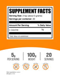 BulkSupplements Leucine en poudre non aromatée, facile à intégrer