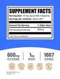 Poudre Palmitoylethanolamide BulkSupplements, dose précise facile à mesurer