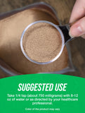 BulkSupplements Poudre d’Ortie Biologique – texture poudre fine pour mélanger facilement.