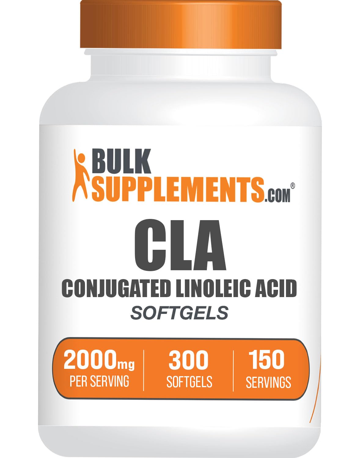 Bulksupplements CLA Softgels – Bouteille, prise quotidienne facile.