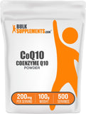 BulkSupplements CoQ10 poudre: emballage pratique pour démarrer votre routine quotidienne.