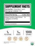 BulkSupplements Doseur Poudre aubépine: dosage quotidien facile.