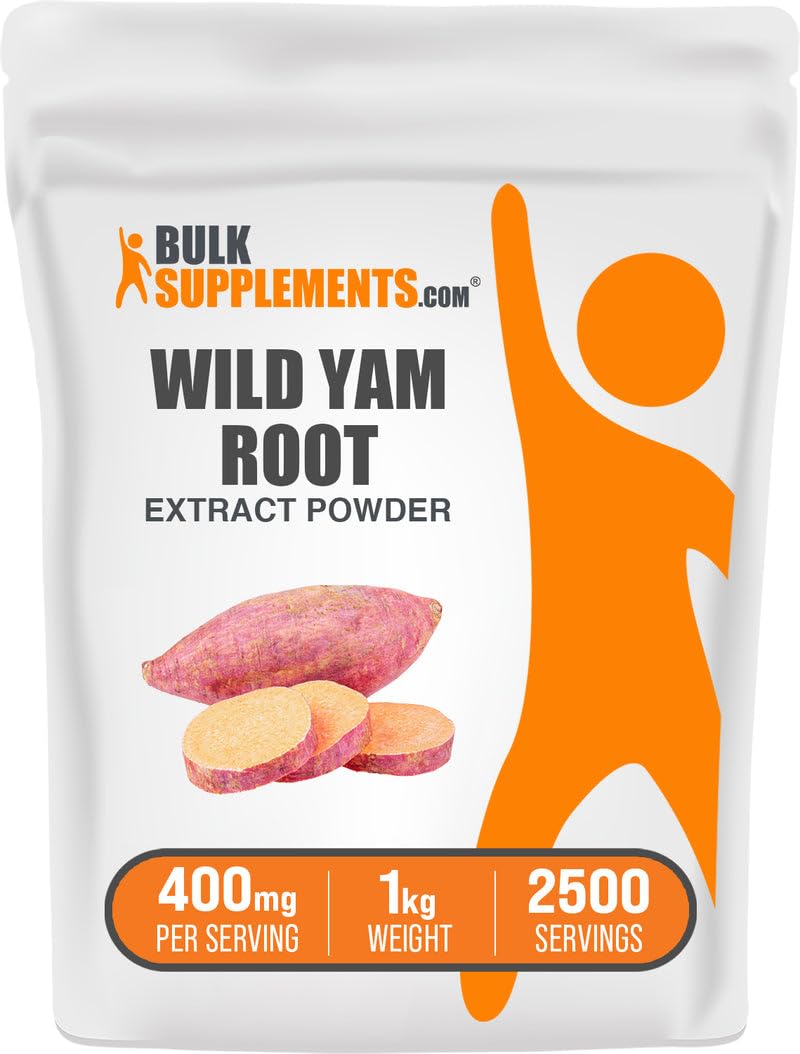 Bulksupplements Extrait d’igname sauvage en poudre, nutriments naturels pour votre quotidien