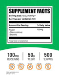 BulkSupplements Fisetin Poudre – cuillère doseuse facile à ajouter au smoothie