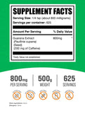 BulkSupplements Guarana Extract, texture fine idéale pour mélanges faciles.