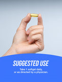 Bulksupplements Huile Poisson 1000mg – sceau de tests tiers pour la transparence.