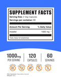 BulkSupplements Inositol gélules présentation: prise facile dans votre routine quotidienne