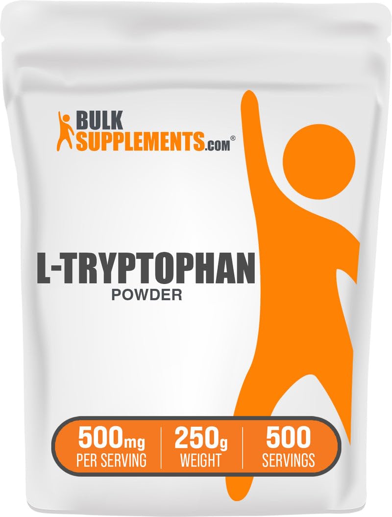 BulkSupplements L-Tryptophane, bouteille: usage facile dans votre routine quotidienne bien-être
