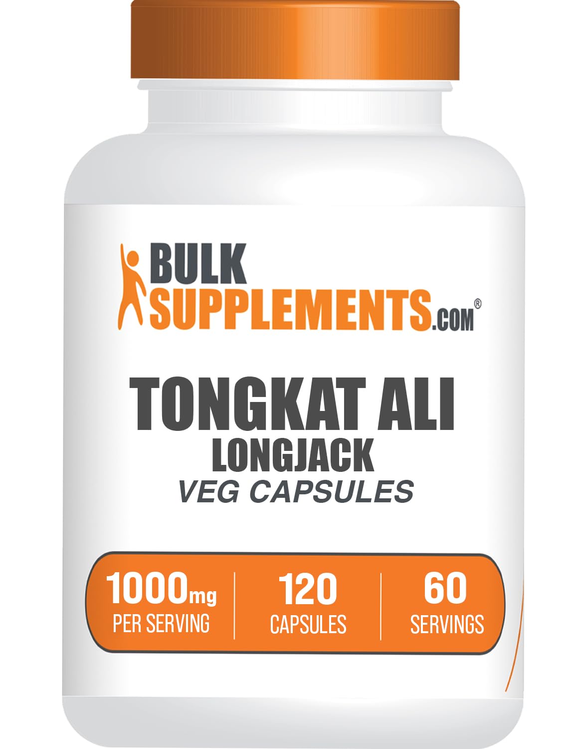 BulkSupplements Longjack Extract Capsules, boîte 120 végétale: pratique pour une routine quotidienne équilibrée.