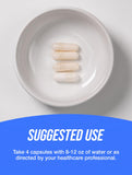 Bulksupplements Magnésium Glycinate Capsules, prise quotidienne facile dans la routine matinale.