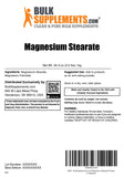 Flacon de Magnésium Stéarate BulkSupplements améliorant le flux de production