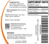 Bulksupplements N-acétyl-L-cystéine 1000 mg – fiche produit claire et guide d’utilisation.