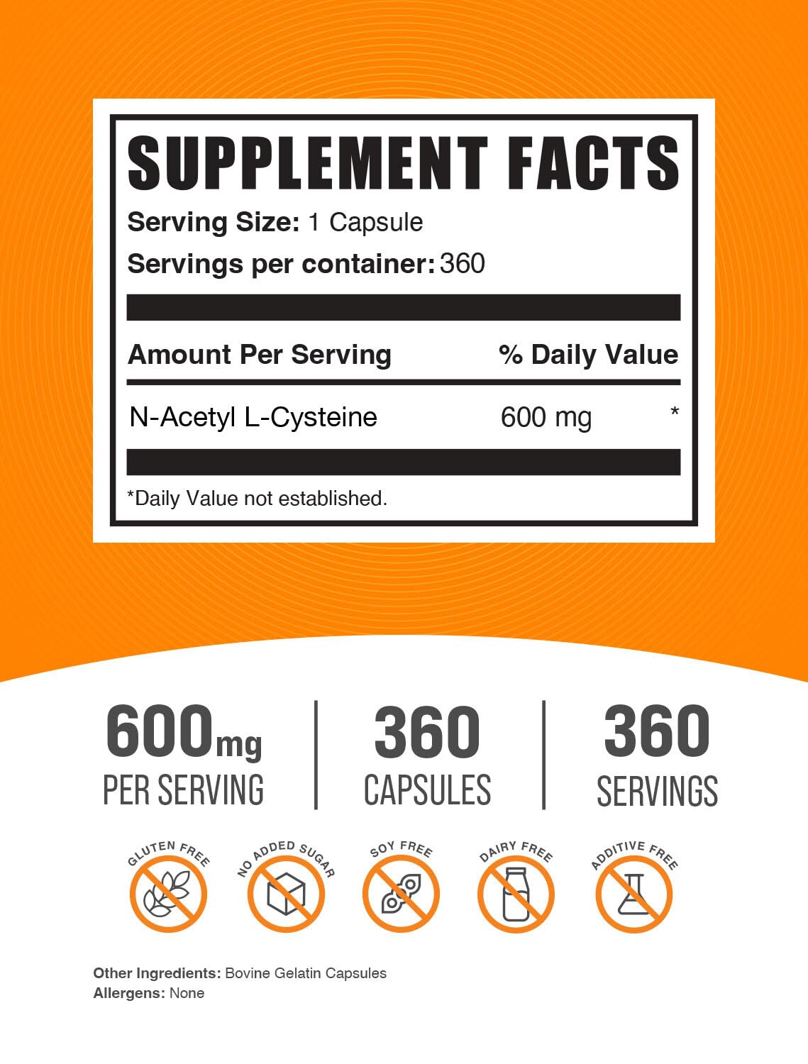 Capsules NAC 600 mg en gros plan – vue rapprochée