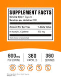 Capsules NAC 600 mg en gros plan – vue rapprochée
