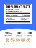 BulkSupplements Niacinamide – boîte et capsules visibles, format pratique pour le quotidien.