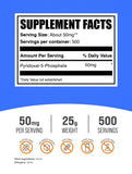 BulkSupplements P5P poudre doseuse: précision lors du dosage et préparation.