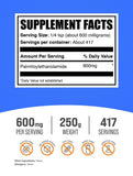 Palmitoylethanolamide poudre BulkSupplements, doseuse pratique pour doser facilement dans une boisson.