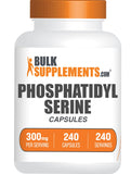BulkSupplements Phosphatidylserine – bouteille de capsules pratique pour le quotidien