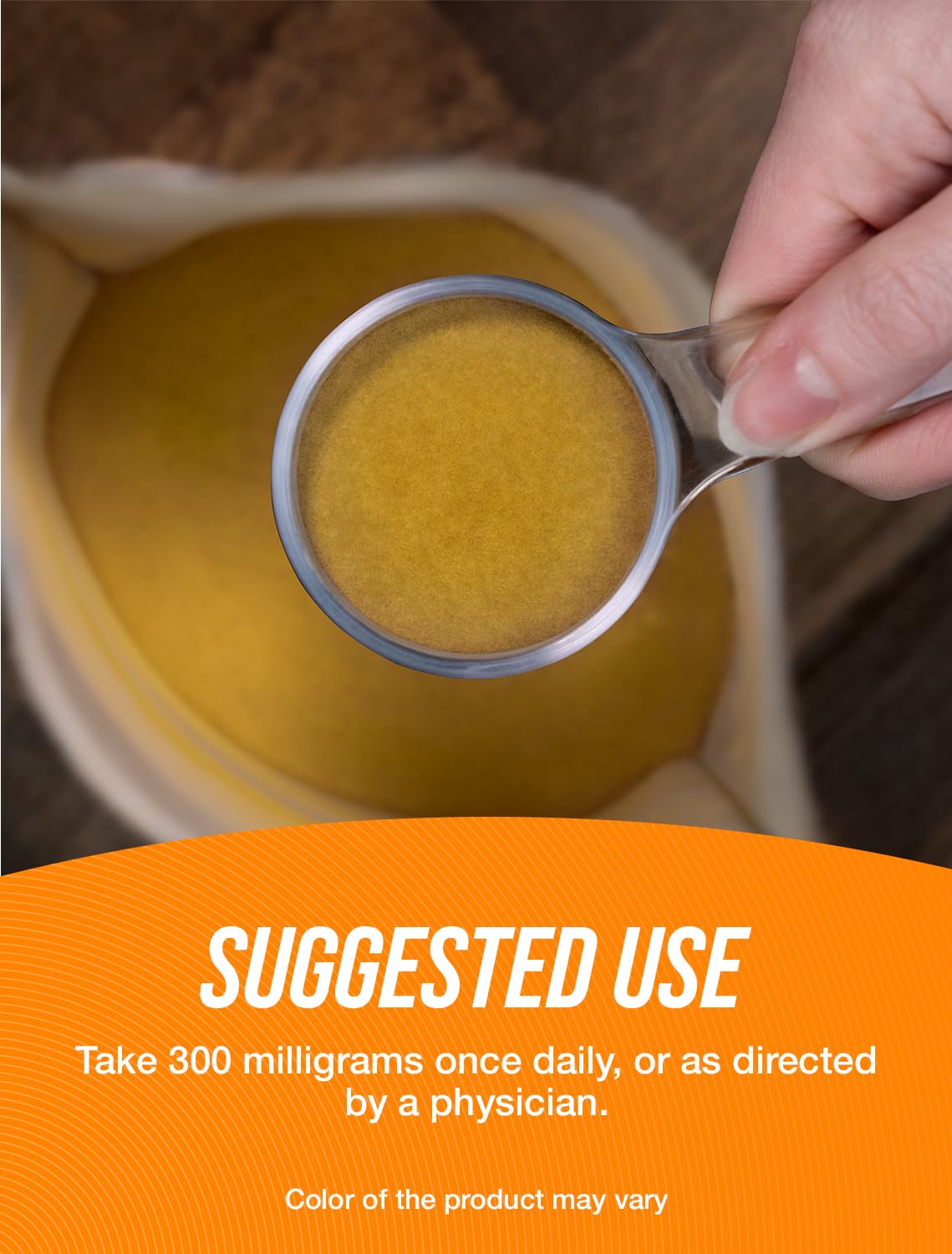 BulkSupplements Poudre PS dans un smoothie, mélange rapide et efficace.