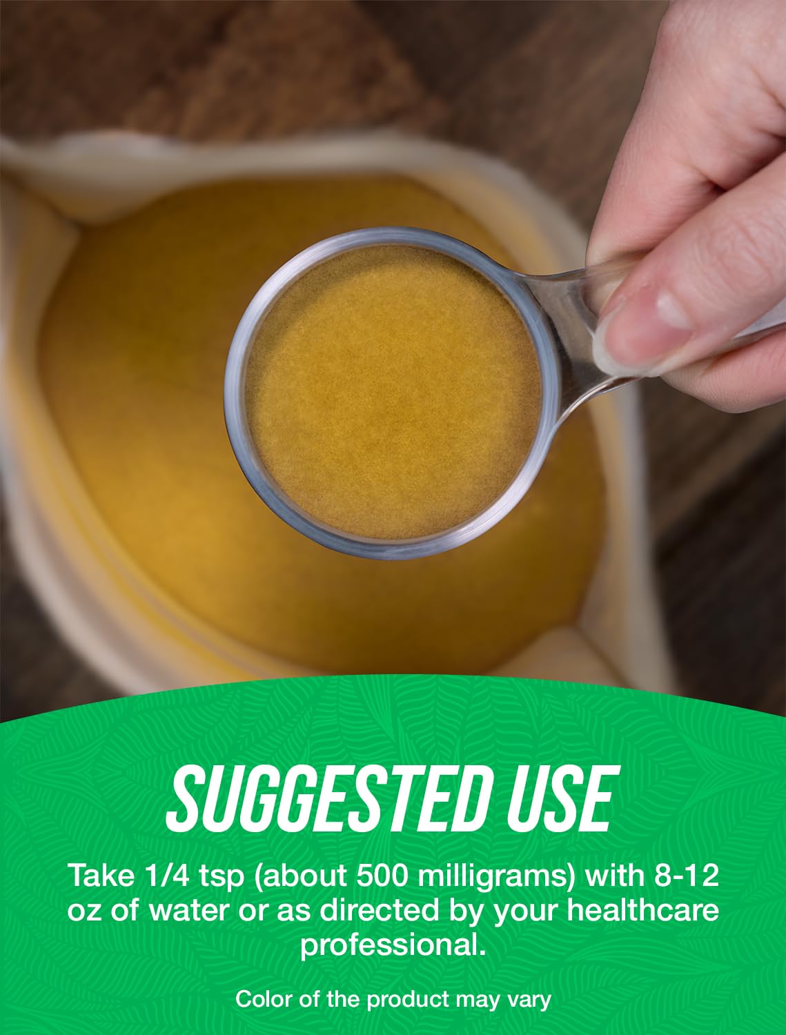 Bulksupplements Poudre de bambou bio étiquette claire facilite l’identification.