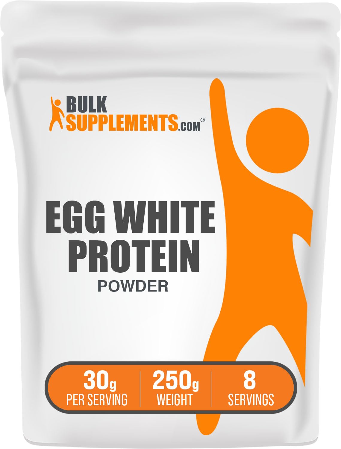 Bulksupplements poudre-blanc-oeuf-bouteille: protéine sans lactose pour l'entraînement