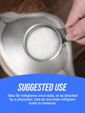 Bulksupplements Poudre D3 usage quotidien, soutient votre routine bien-être.
