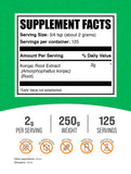 BulkSupplements glucomannane konjac texture: utilisation facile dans boissons.