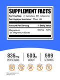 BulkSupplements mesure-cuillère poudre oxydes-magnésium, dosage pratique pour smoothies