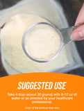 Protéine riz biologique BulkSupplements sans gluten et sans produits laitiers.