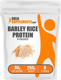 BulkSupplements Protéine végétale d’orge et riz en poudre prête à mélanger dans un smoothie