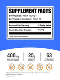 SAM-e Bulksupplements, mesure facile pour dosage précis dans vos boissons quotidiennes.