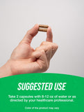 BulkSupplements Tongkat Ali Capsules, emballage transparent: traçabilité et qualité garanties.