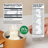 Bulletproof Collagen Peptides type I et III, utiles pour l'apport protéique quotidien.