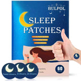 Bulpol patch-sommeil emballage et etiquette: démarrage simple pour une nuit paisible.
