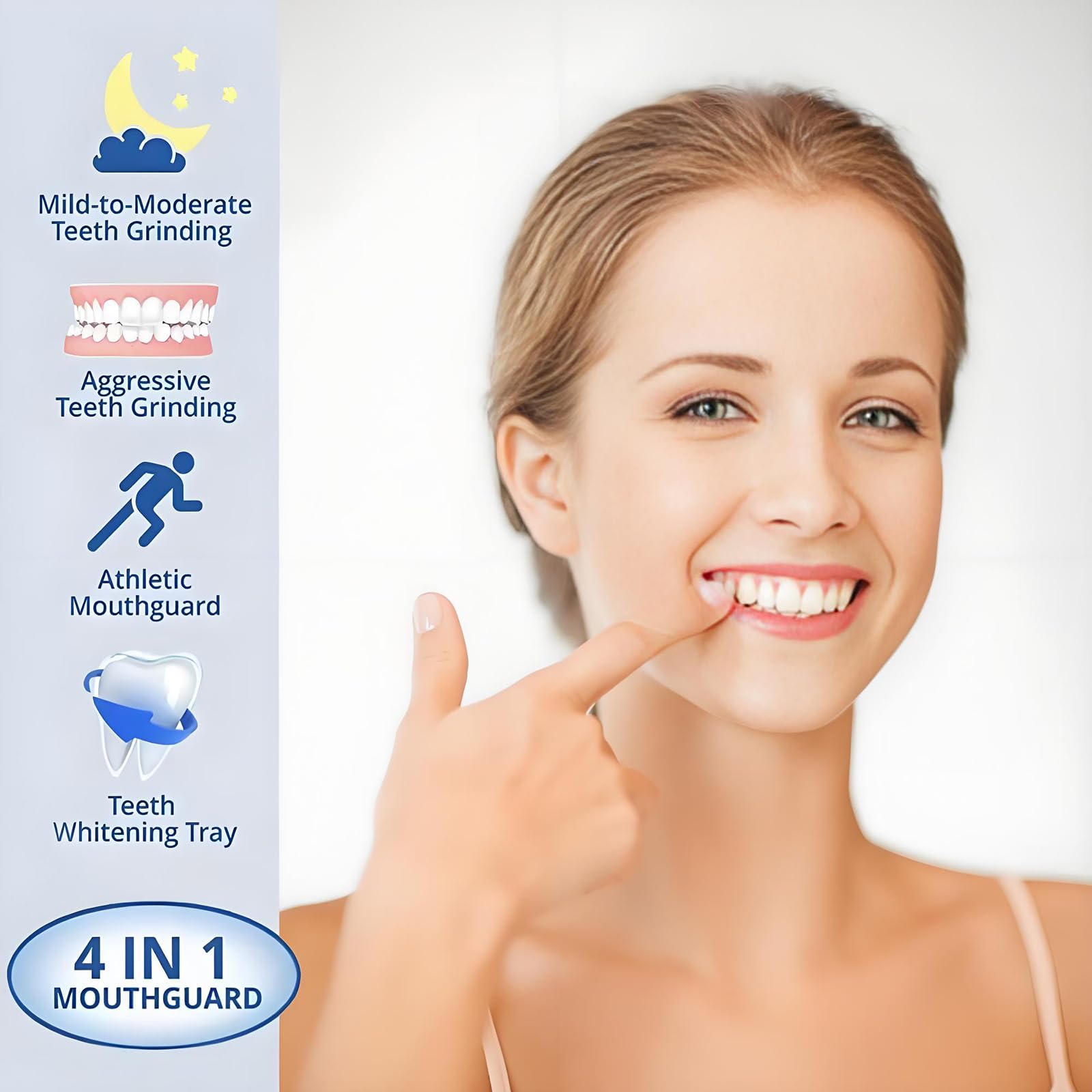buluoushen protège-dents nuit protection possible des dents pendant le sommeil.