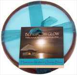 Bougie bois Bungalow Glow Hawaiian Waters pour ambiance tropicale relaxante et parfum durable.