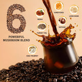 Bunkell Café champignons Cordyceps : énergie durable et concentration.