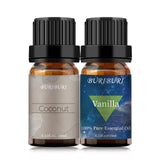 BURIBURI bain détente huile essentielle, mélange délicat pour spa à domicile.