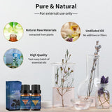 Huile essentielle BURIBURI prête à dilution pour bain réconfortant et massage.