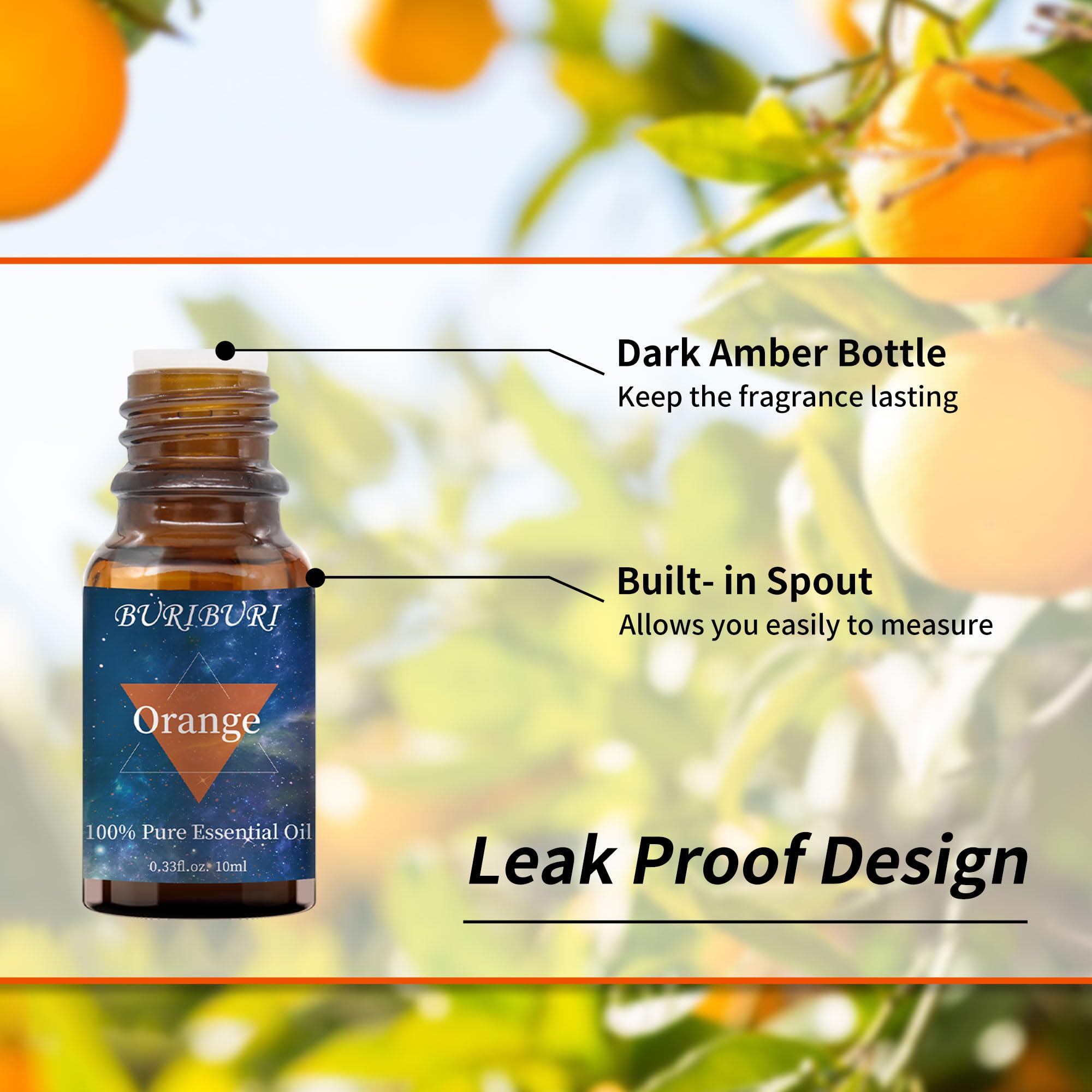 Bain relaxant avec huile Buriburi vanille et orange (usage dilué)