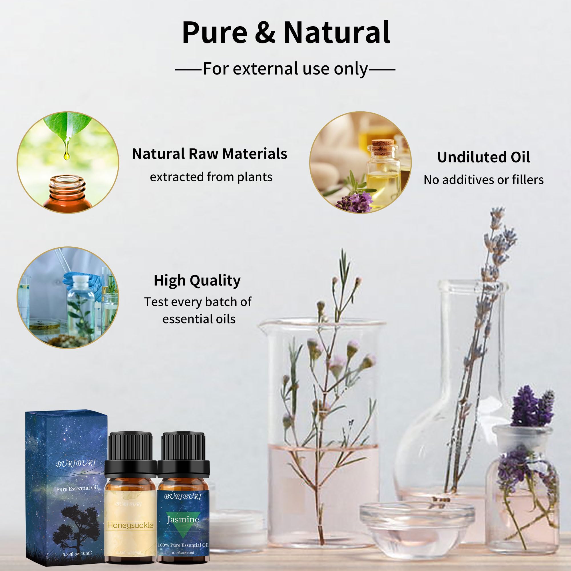 Bain relaxant avec huile BURIBURI, expérience spa à domicile.