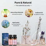 Buriburi huile essentielle prête à l'utilisation dans diffuseurs et cosmétiques faits maison.