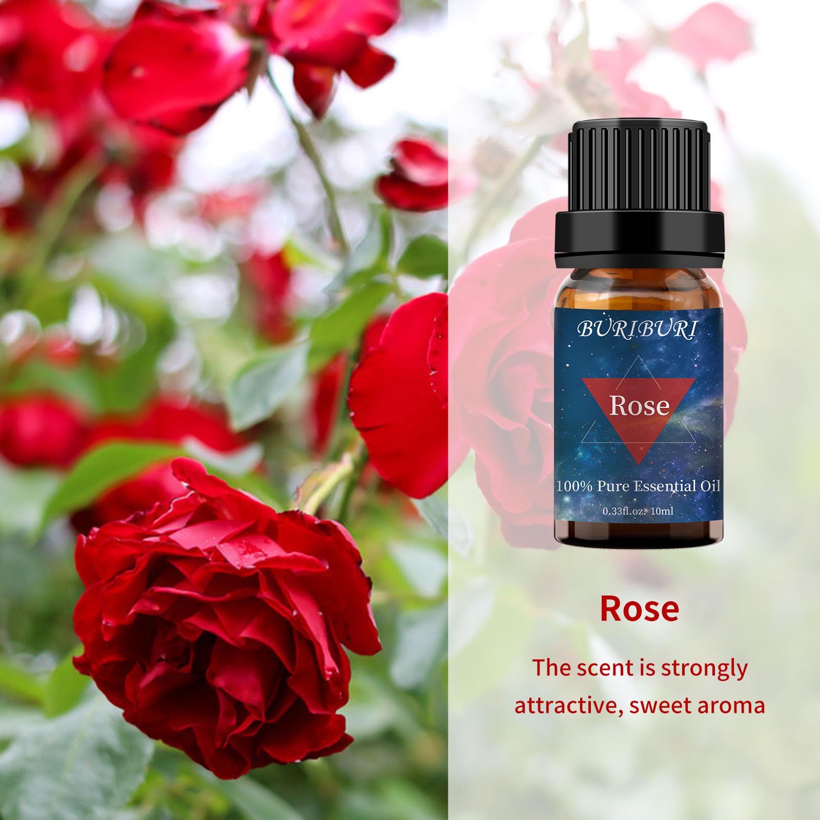 BURIBURI huile essentielle santal, flacon 10 ml pour ambiance boisée