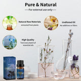 Massage doux après dilution avec l huile Buriburi Vetiver.