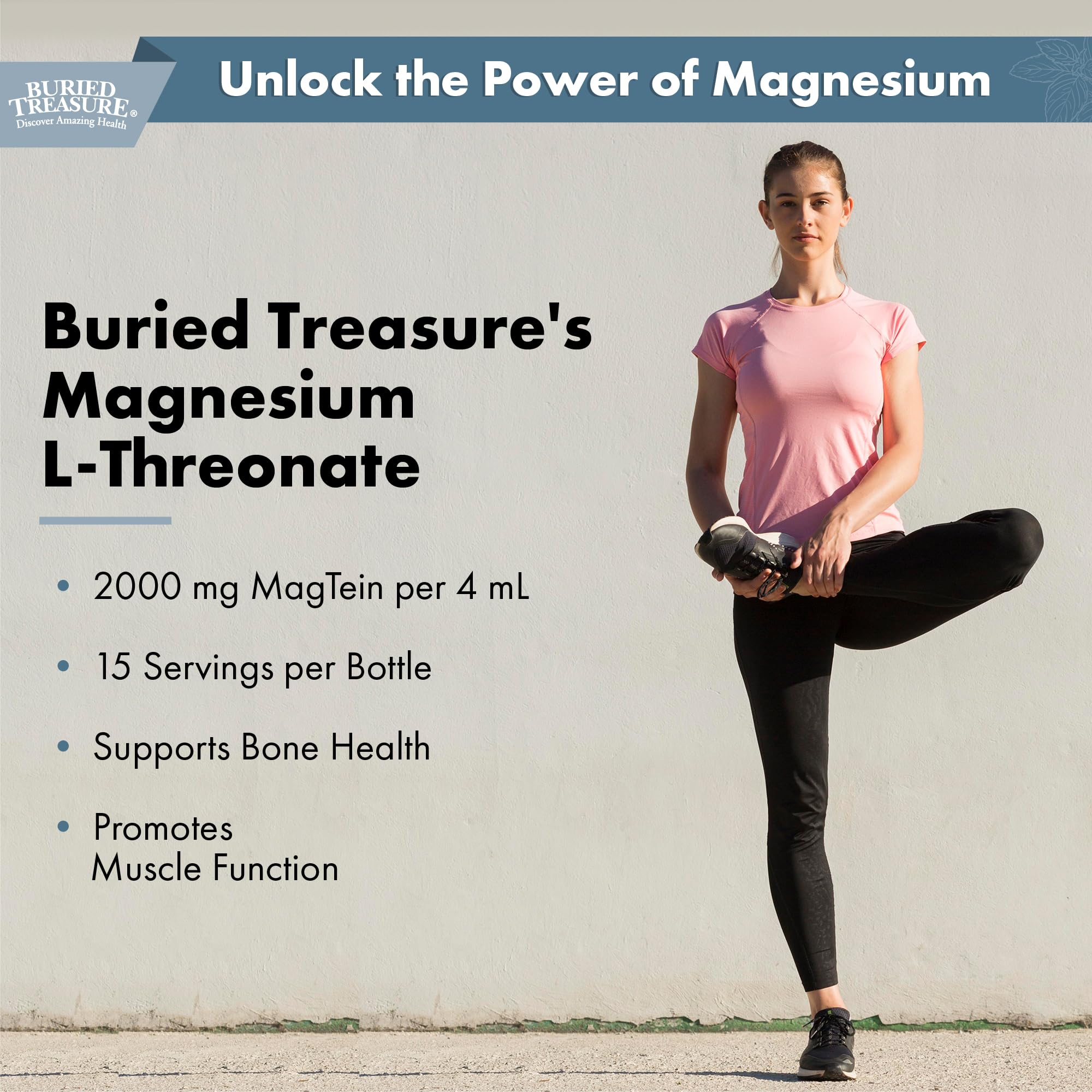 Buried Treasure Magtein: bio-disponibilité du magnésium vers le cerveau et les fonctions cognitives.